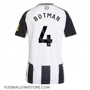 Newcastle United Sven Botman #4 Replik Heimtrikot Damen 2024-25 Kurzarm